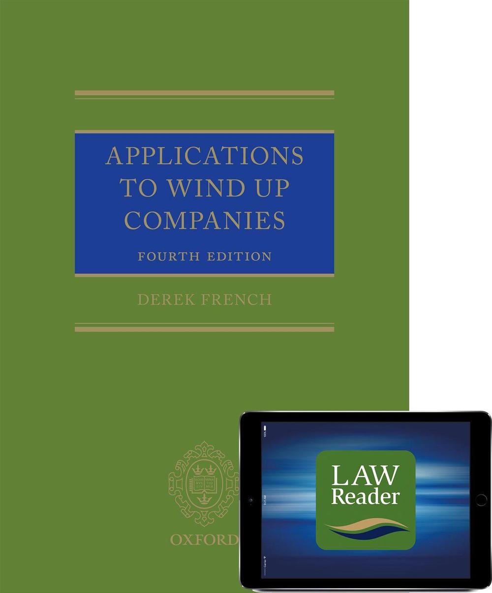 Applications to Wind Up Companies (Book and Digital Pack), 9780192844941