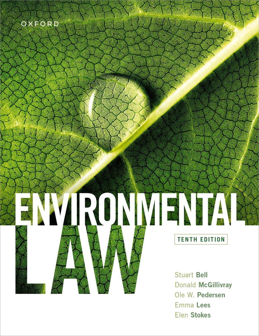 Environmental Law, 9780192847690