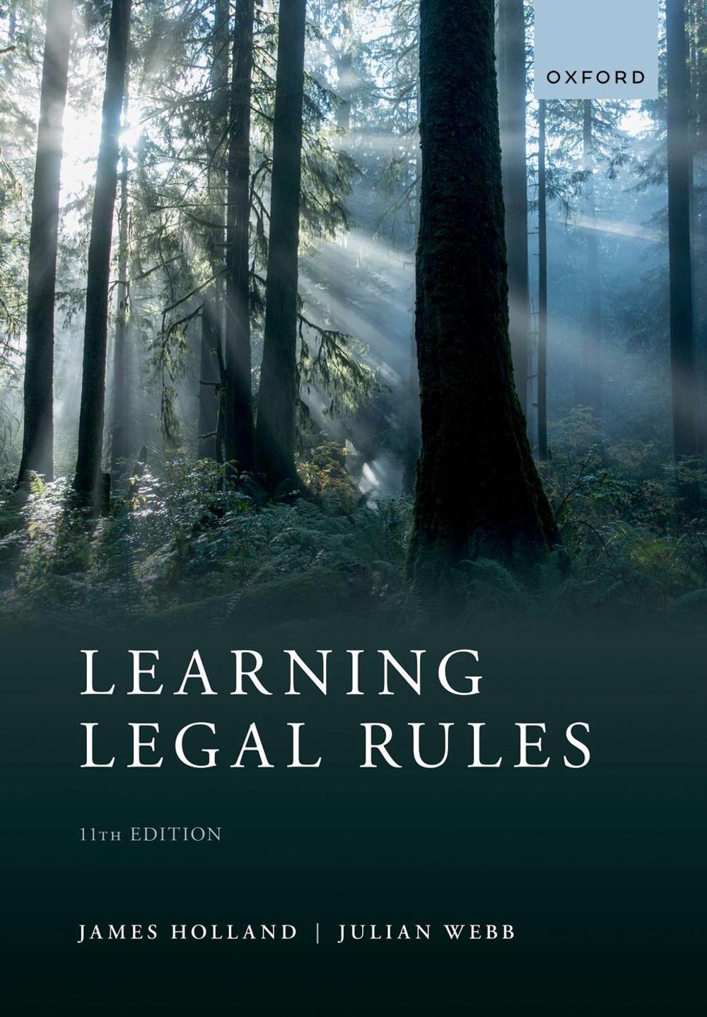 Learning Legal Rules, 11th Edition, 9780192849090
