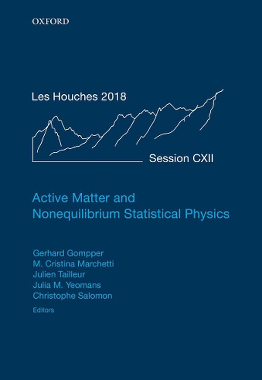 Active Matter and Nonequilibrium Statistical Physics, 9780192858313