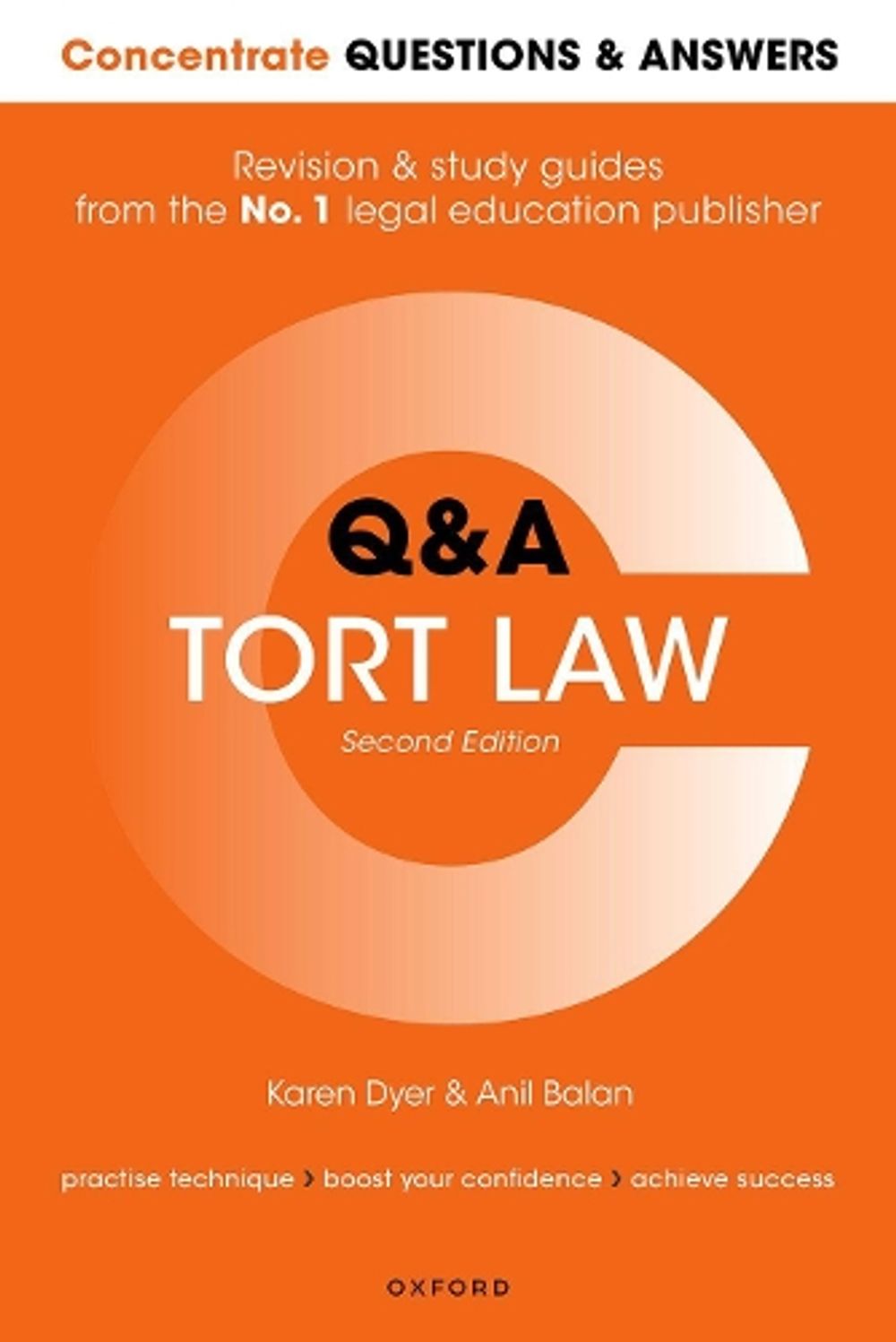 Concentrate Questions and Answers Tort Law, 2nd Edition by Karen Dyer - ISBN: 9780192865656