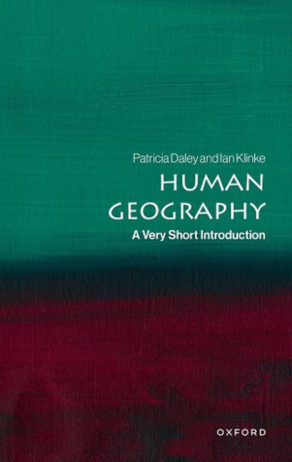 Human Geography, 9780192869302