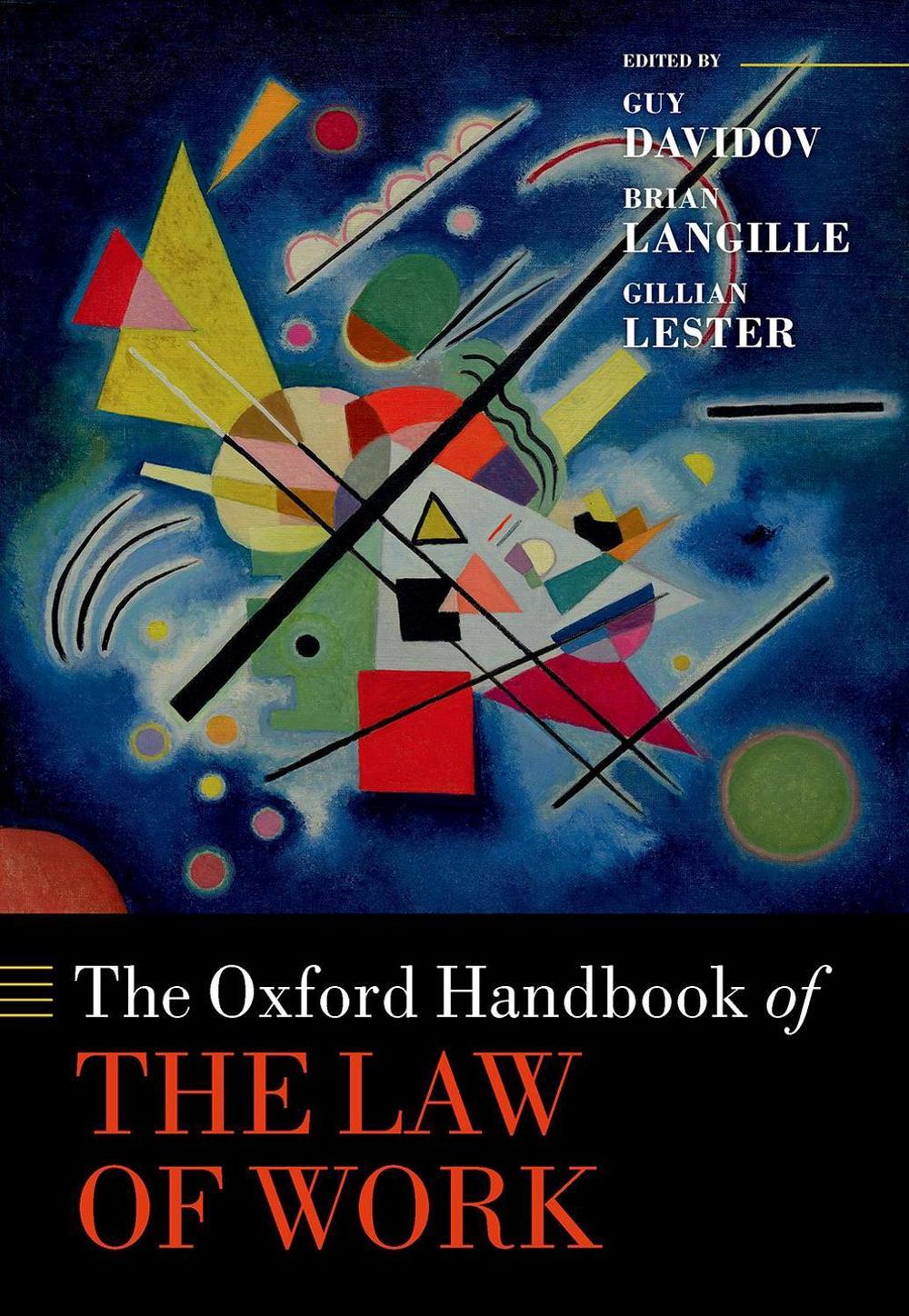 The Oxford Handbook of the Law of Work, 9780192870360