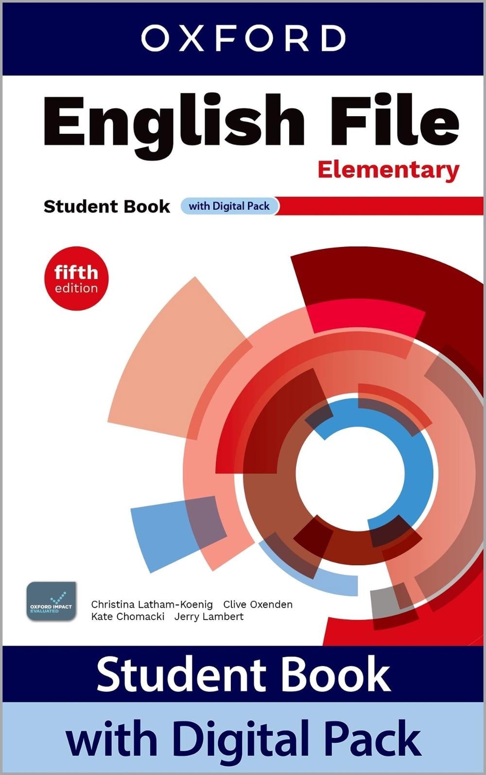 English File fifth edition: Elementary: Student Book with Digital Pack, 5th Edition by Oxford Editor - ISBN: 9780194148207