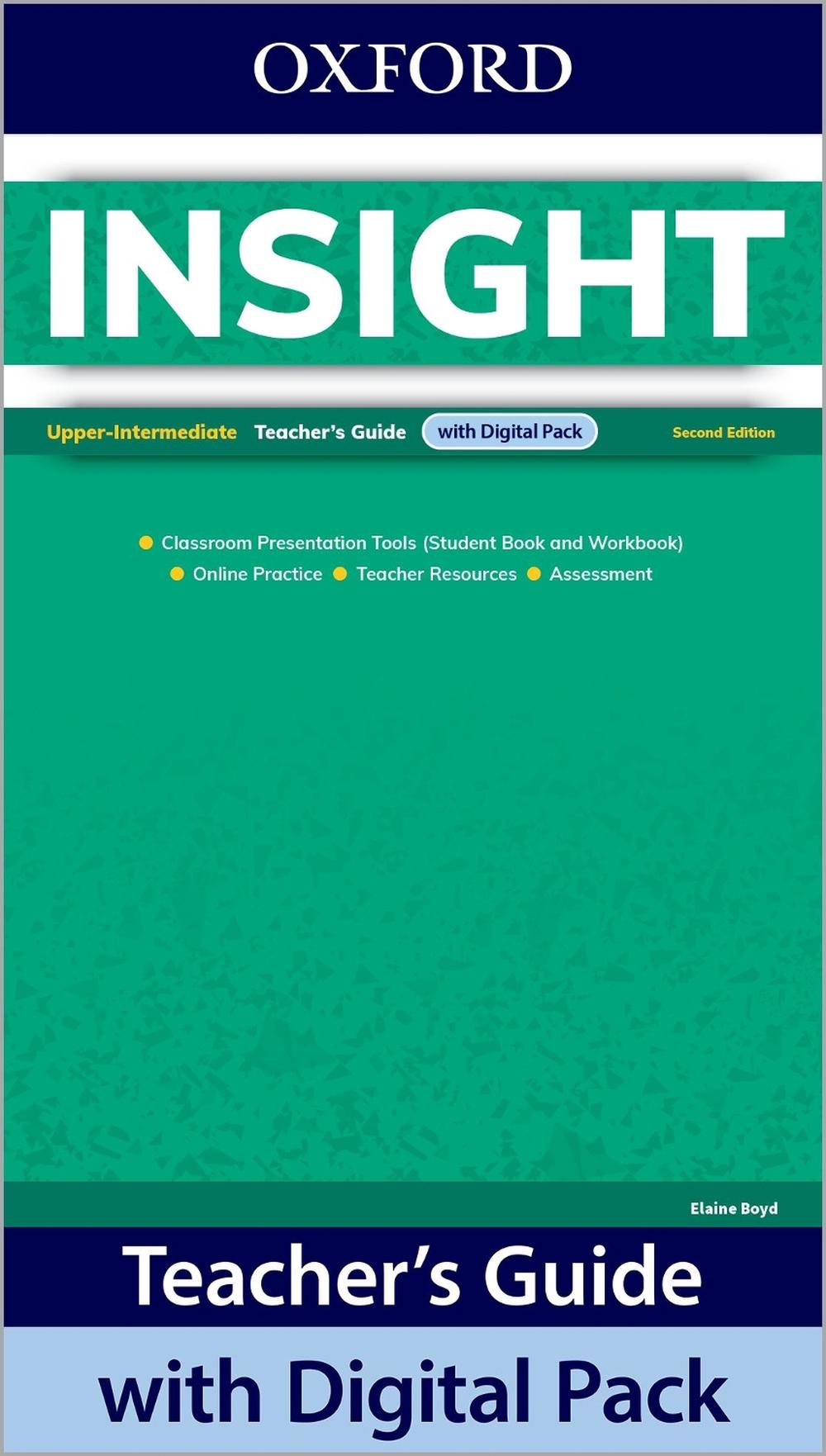 Insight: Upper Intermediate: Teacher's Guide with Digital Pack, 9780194265553