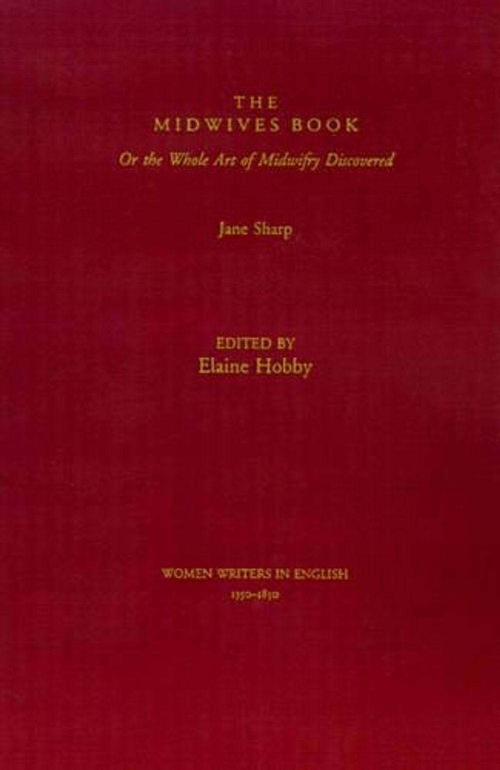 The Midwives Book by Jane Sharp, Hardcover, 9780195086522 | Buy online ...