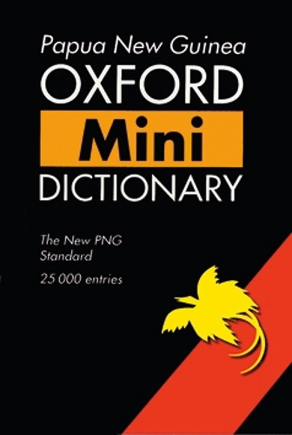Oxford PNG Mini Dictionary, 9780195540116