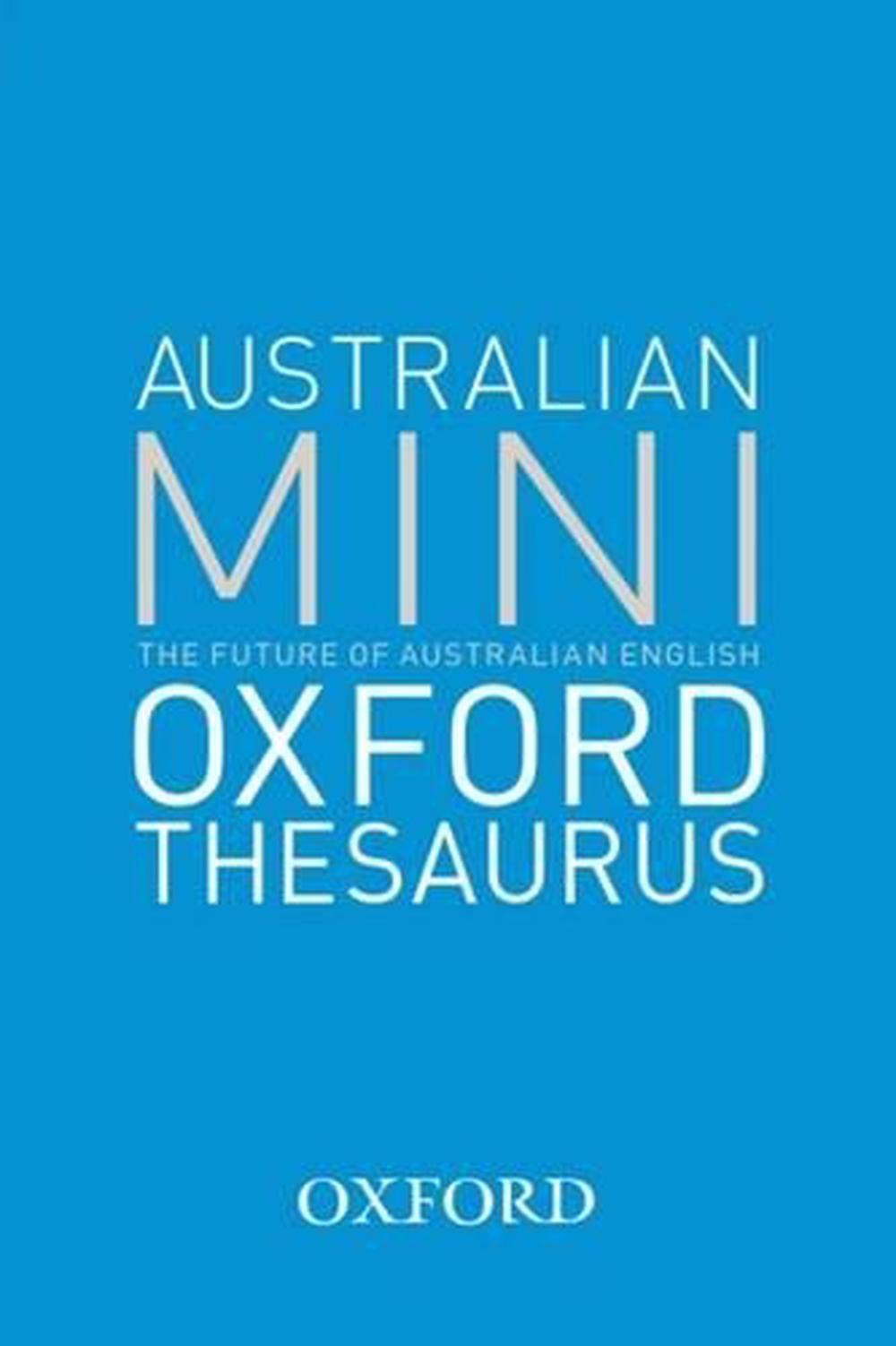 Australian Mini Thesaurus, 9780195550252