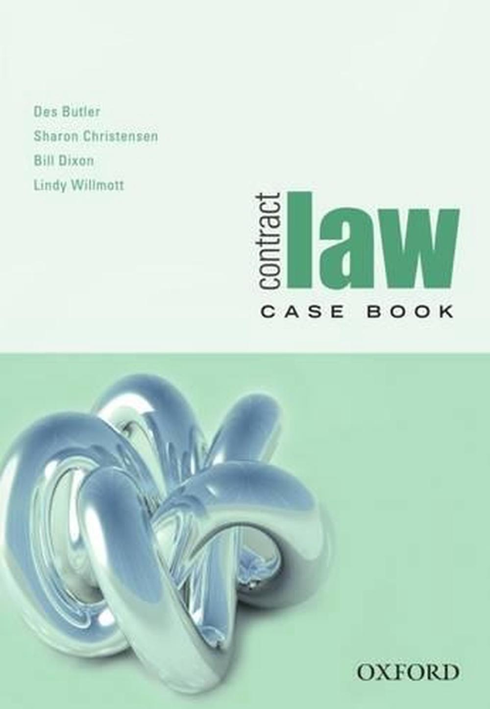 Contract Law Case Book by Lindy Willmott, Paperback, 9780195566956 Buy online at The Nile