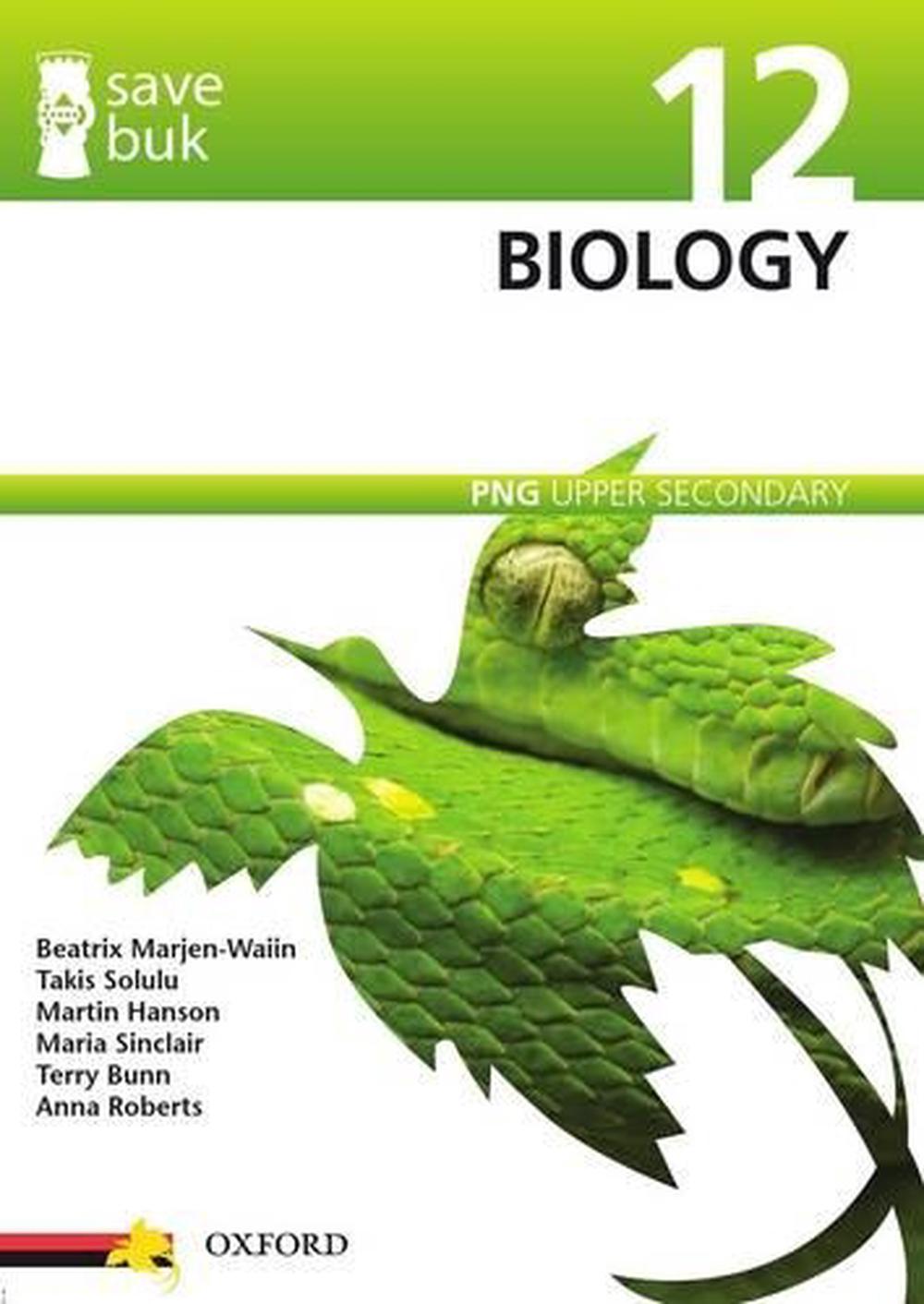 Save Buk: PNG Upper Secondary - Biology, Grade 12, 9780195578782