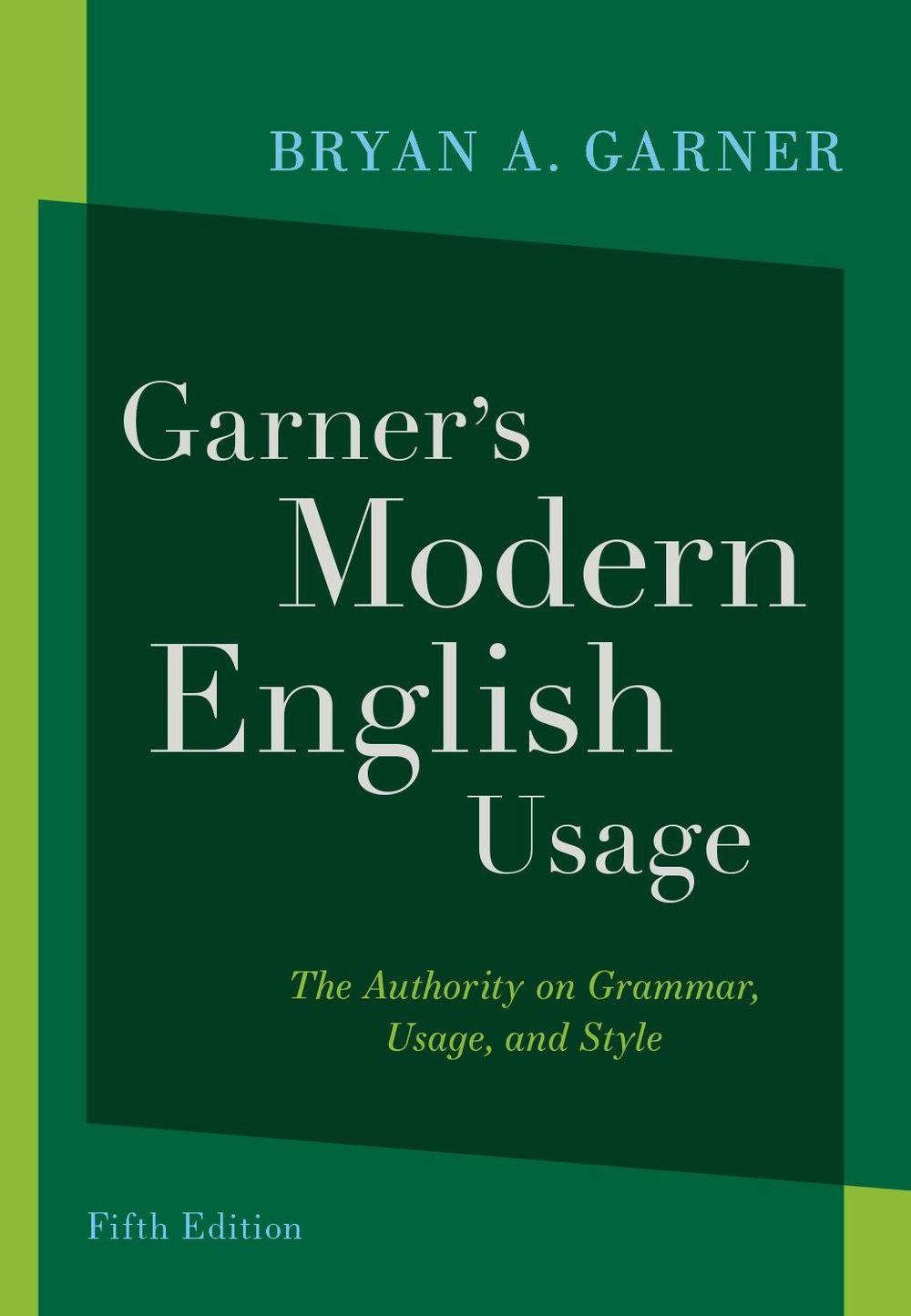 Garner's Modern English Usage, 9780197599020