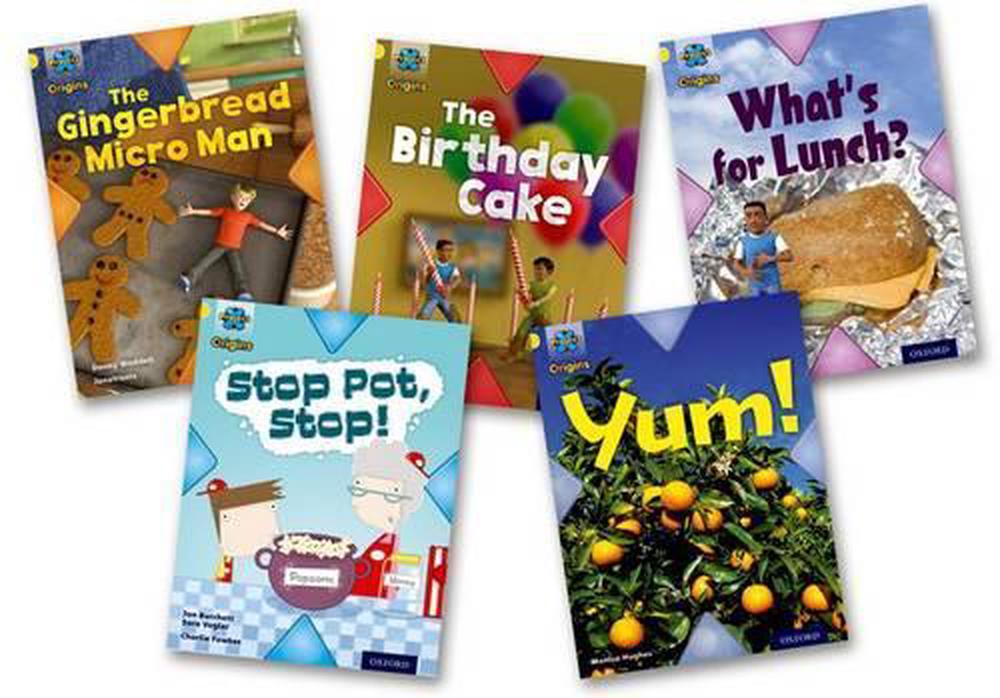 Project X Origins: Yellow Book Band, Oxford Level 3: Food: Mixed Pack of 5, 9780198300892