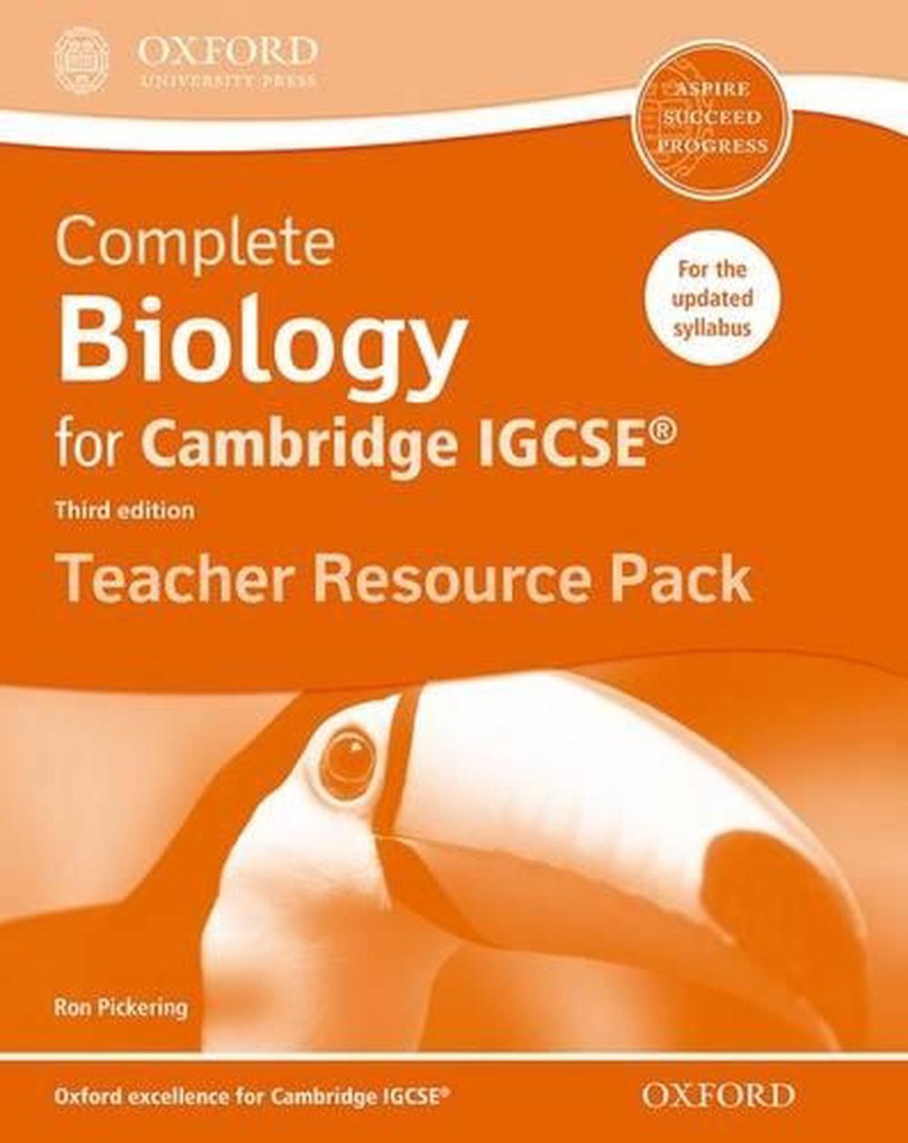 Complete Biology For Cambridge IGCSE Teacher Pack By Ron Pickering ...