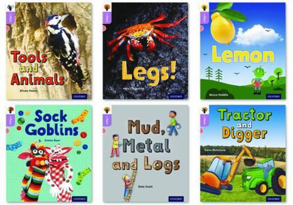 Oxford Reading Tree inFact Oxford Level 1+ Mixed Pack of 6 by Alison