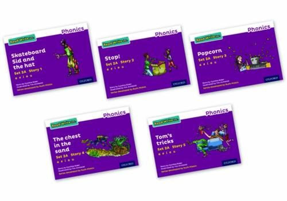 Read Write Inc. Phonics Purple Set 2A Storybooks Mixed Pack of 5 by