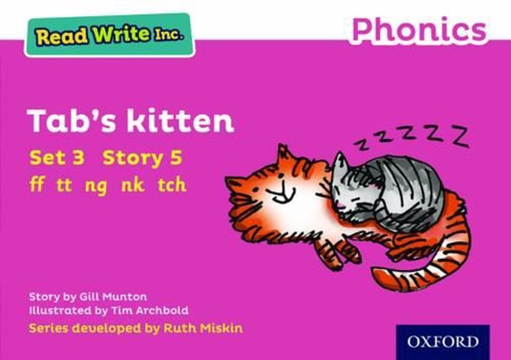 Read Write Inc. Phonics: Tab's Kitten (Pink Set 3 Storybook 5) by Gill ...