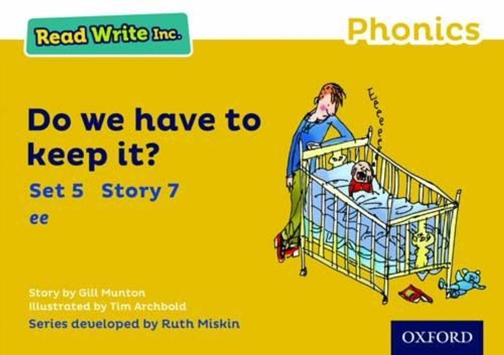 Read Write Inc. Phonics: Do We Have to Keep it? (Yellow Set 5 Storybook ...