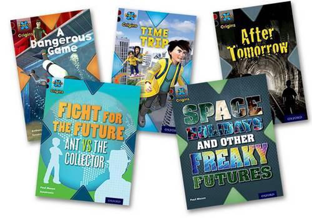 Project X Origins: Dark Red+ Book band, Oxford Level 20: Into the Future: Mixed Pack of 5, 9780198394143