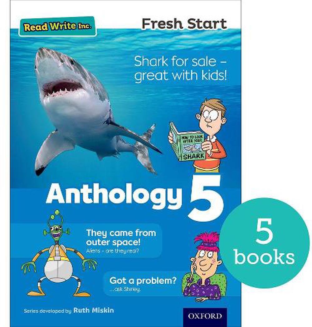 Read Write Inc. Fresh Start Anthology 5 Pack of 5 by Gill Munton, Paperback, 9780198398295