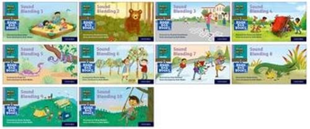 Read Write Inc. Phonics: Sound Blending Book Bag Books (Mixed Pack of 10) by Gill Munton - ISBN: 9780198437789