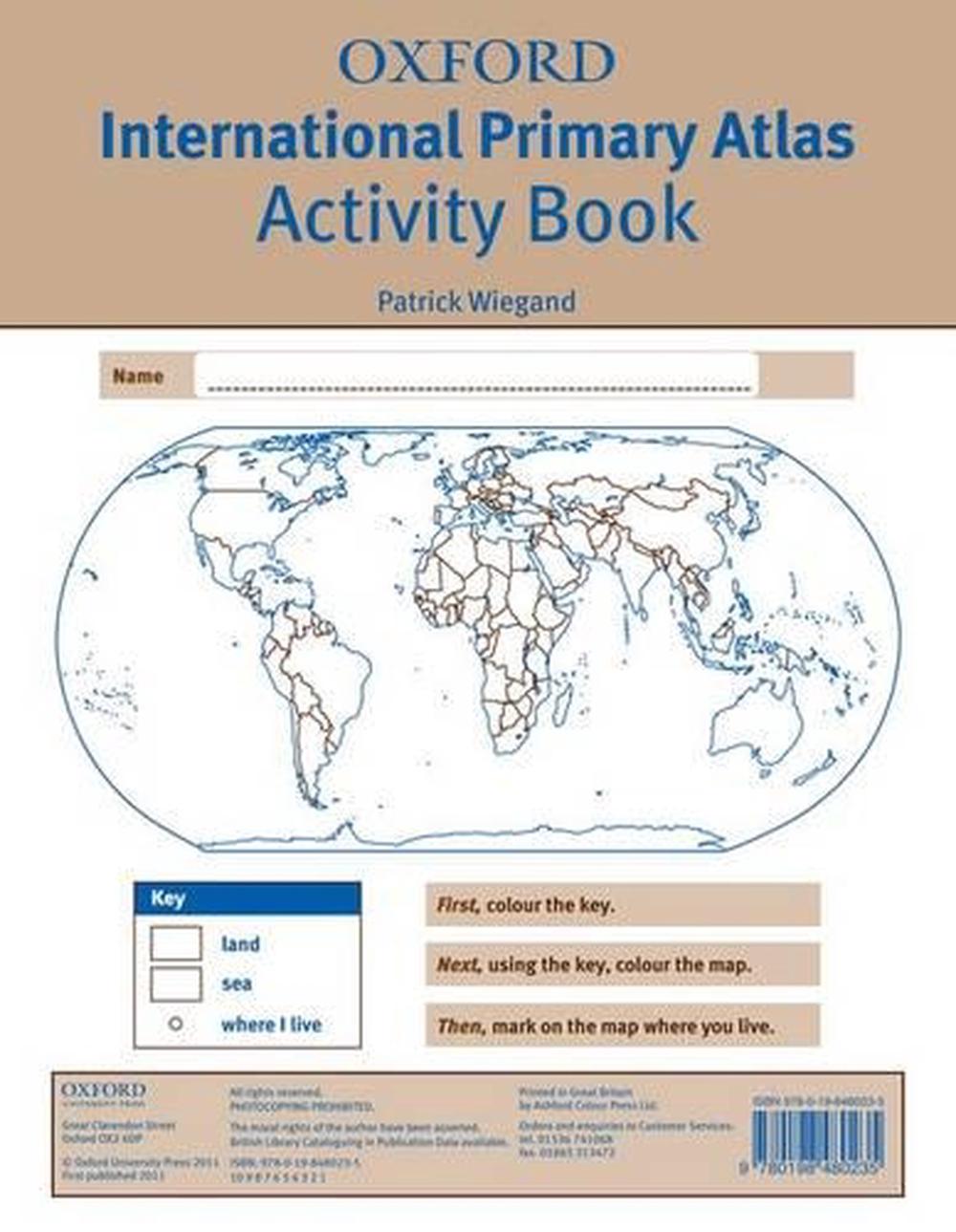Oxford International Primary Atlas Activity Book, 2nd Edition, 9780198480235