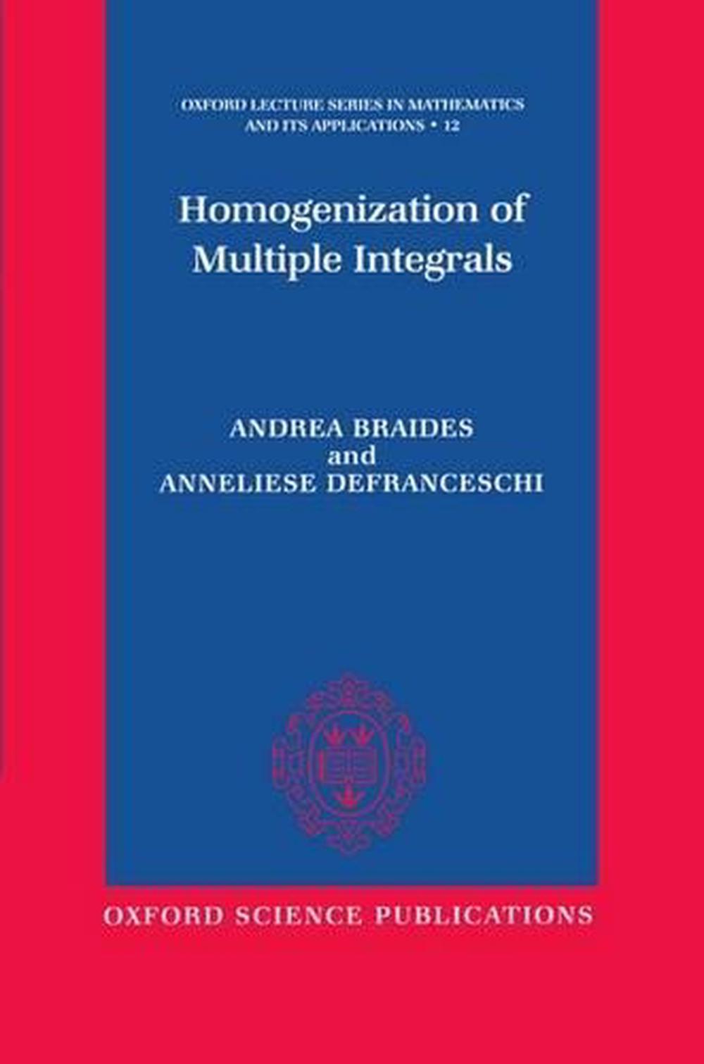 Homogenization of Multiple Integrals, 9780198502463