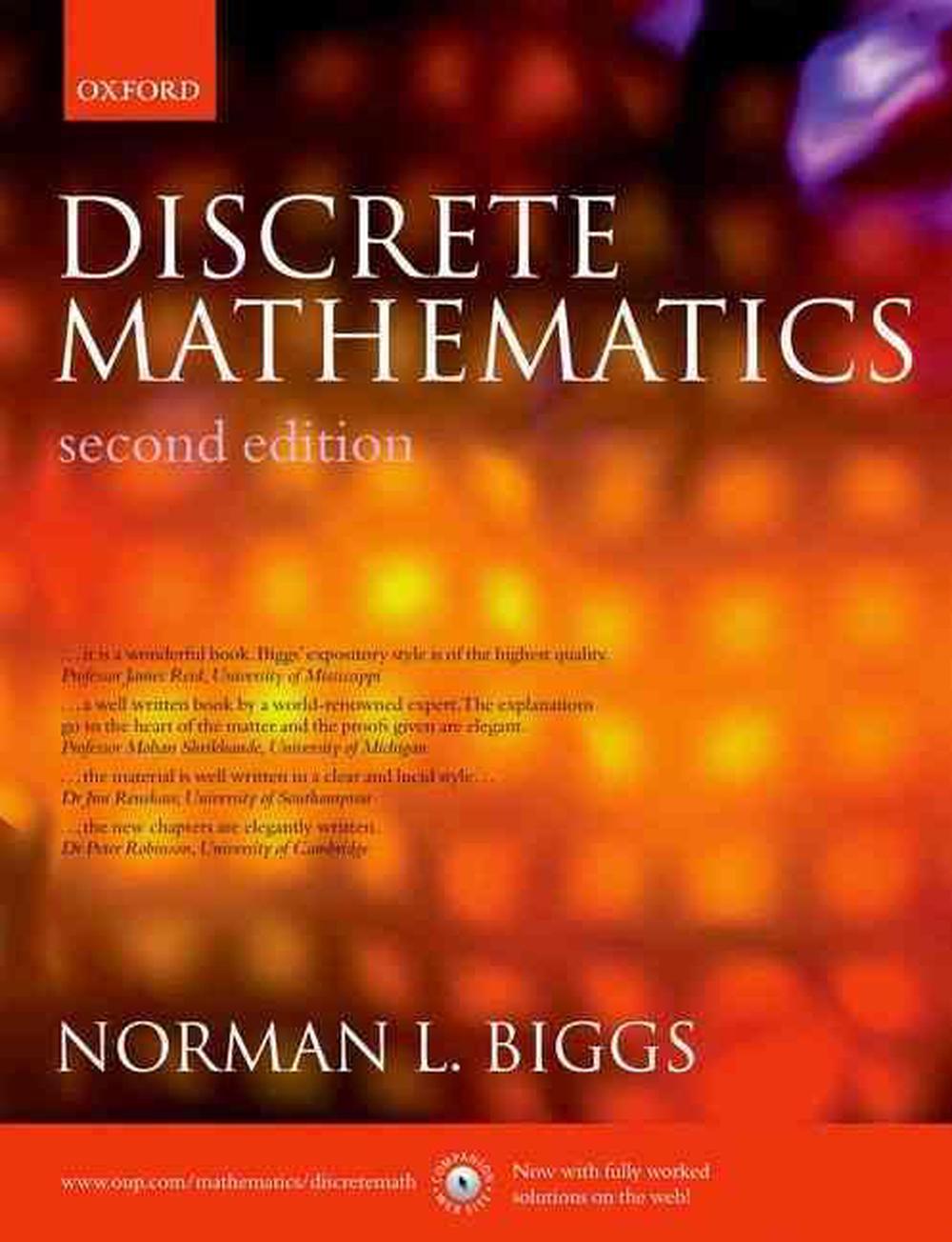 Discrete Mathematics, 9780198507178