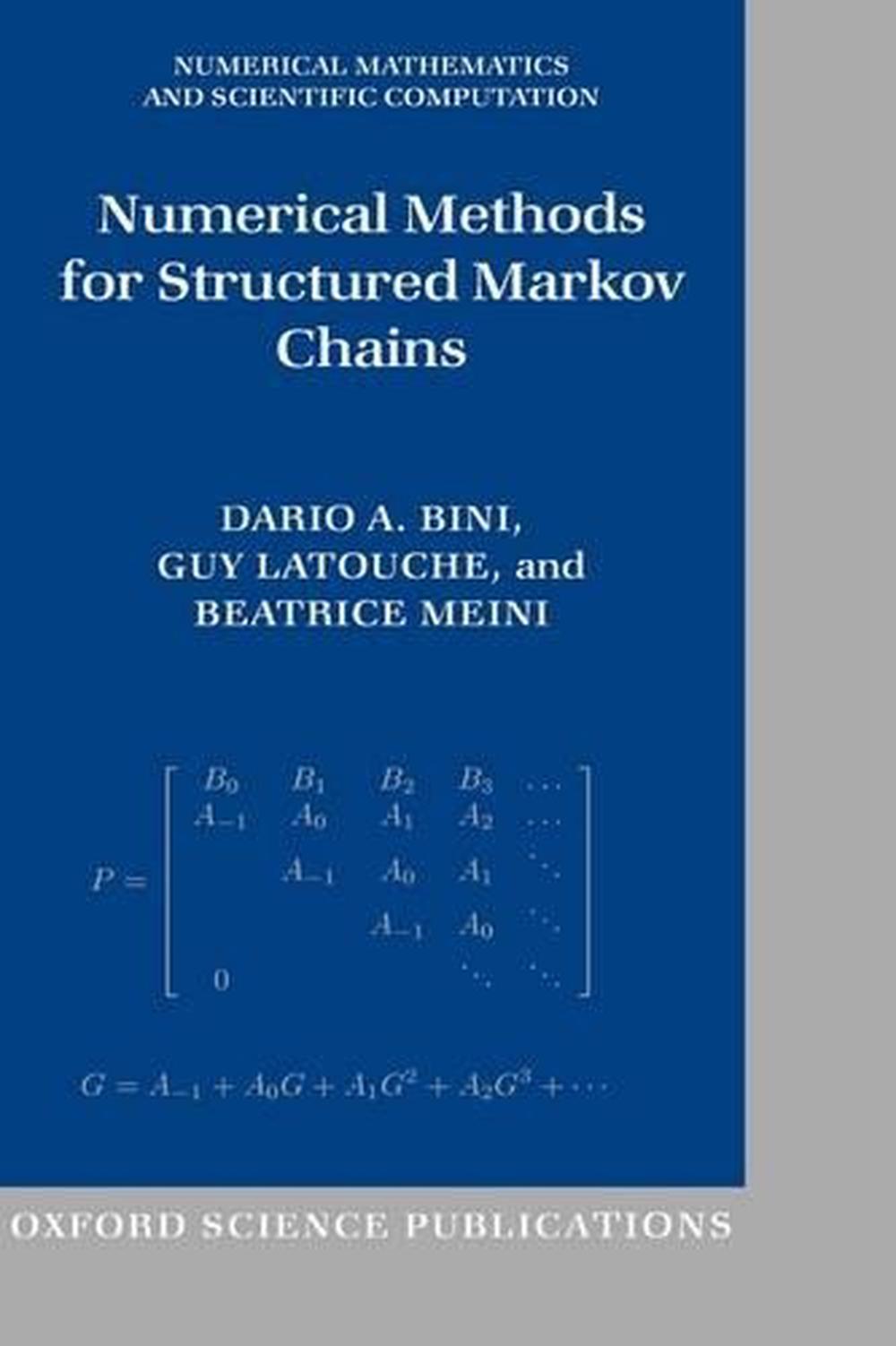Numerical Methods for Structured Markov Chains, 9780198527688