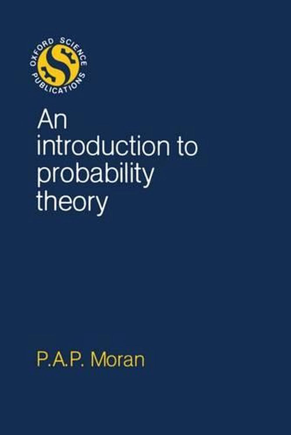 An Introduction to Probability Theory, 9780198532422