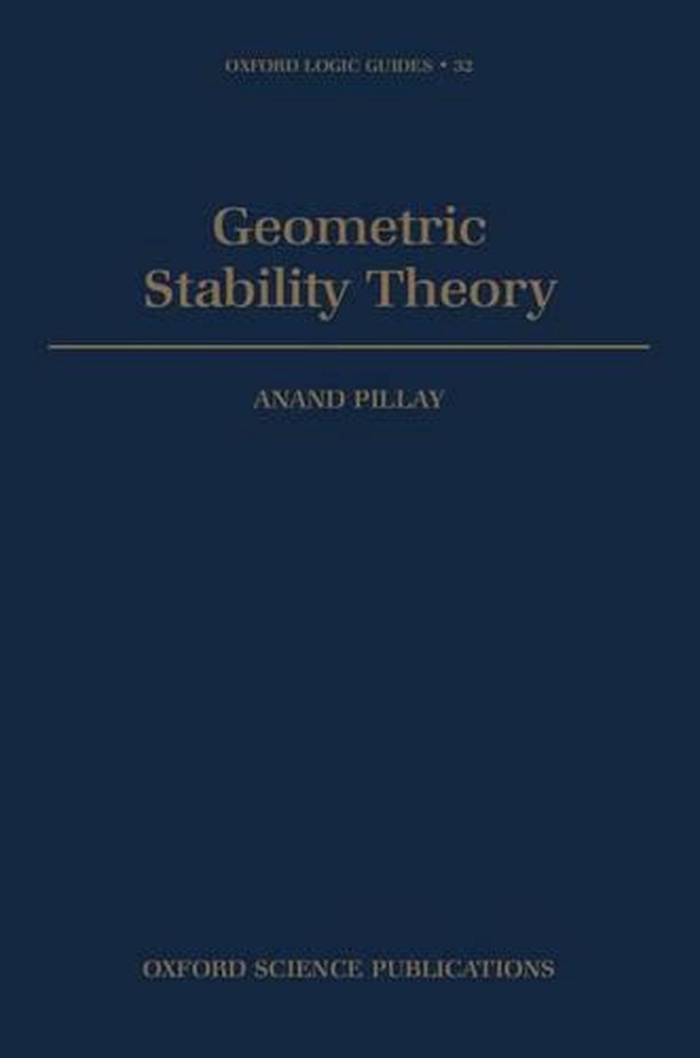 Geometric Stability Theory, 9780198534372