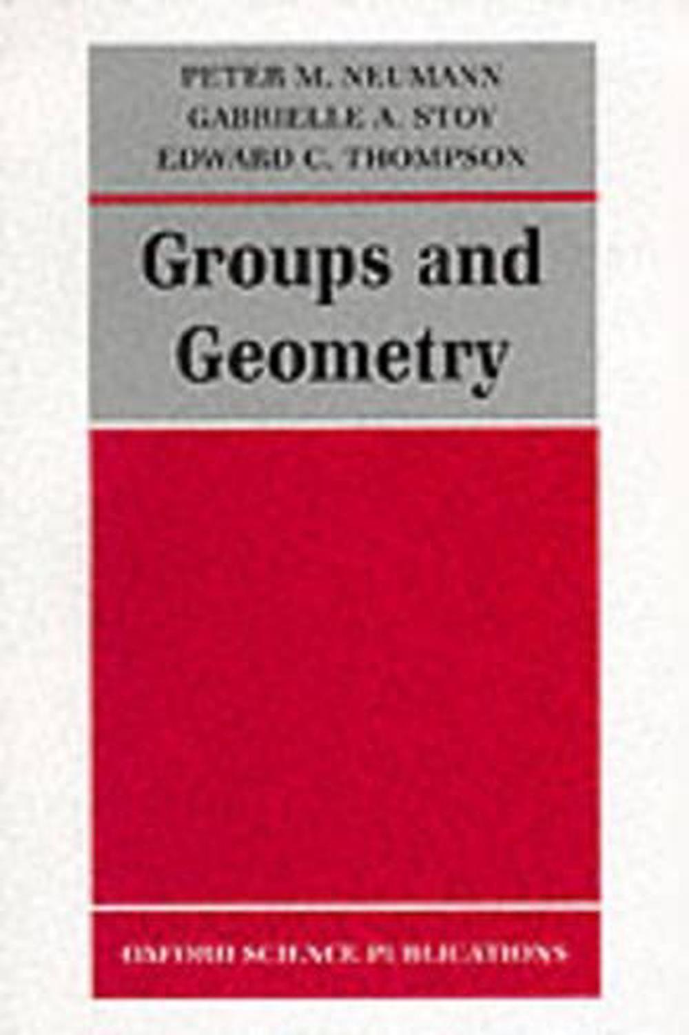 Groups and Geometry, 9780198534518