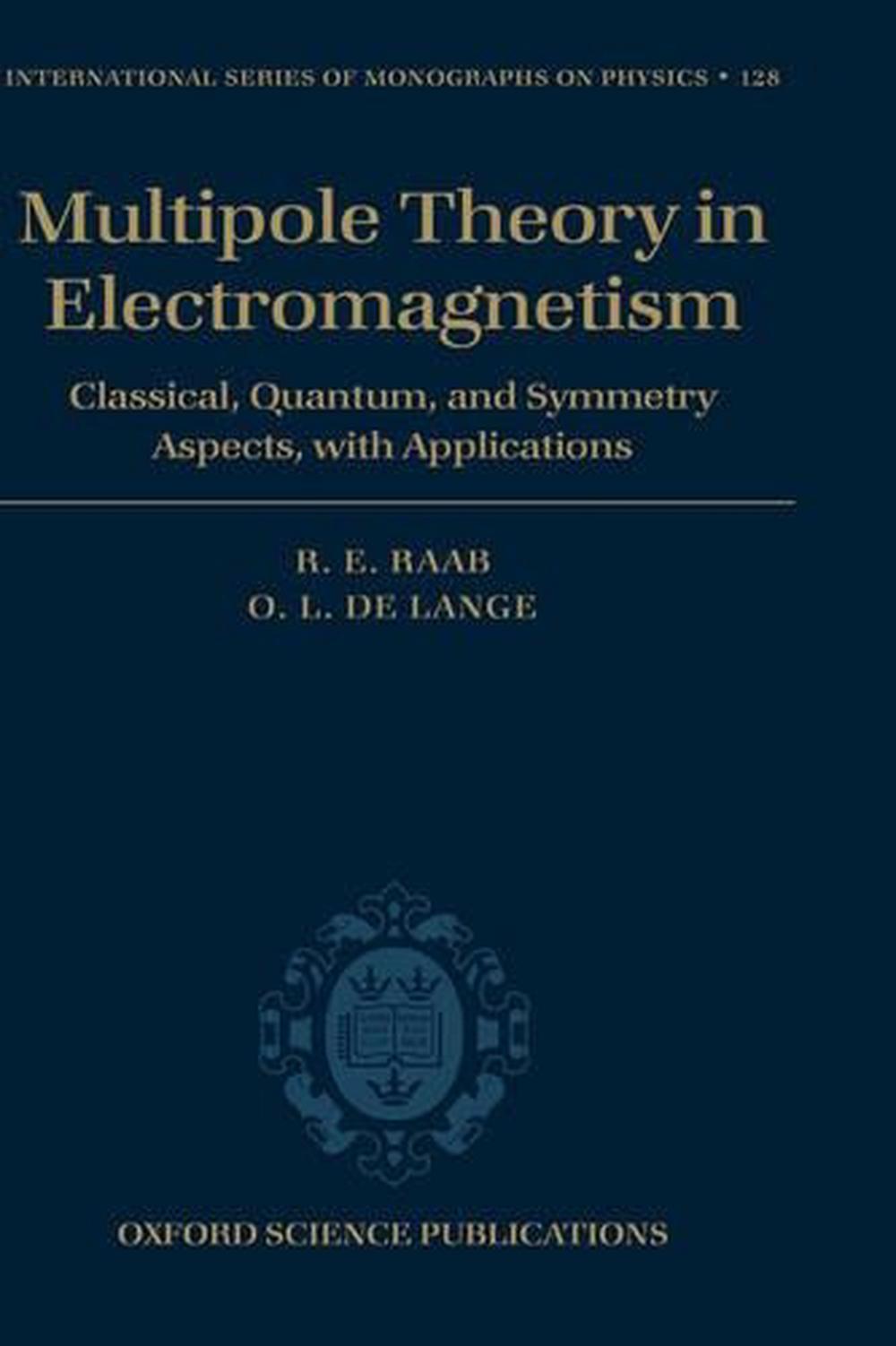 Multipole Theory in Electromagnetism, 9780198567271