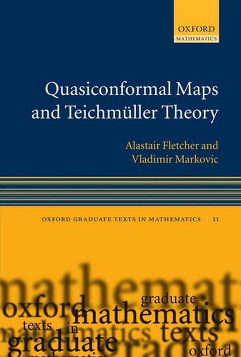 Quasiconformal Maps and Teichmüller Theory, 9780198569268