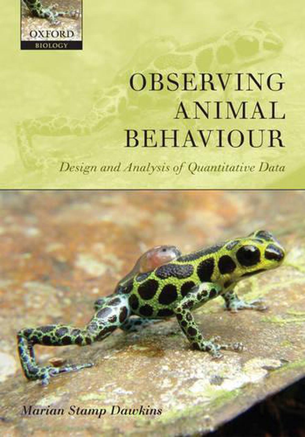 Observing Animal Behaviour, 9780198569367