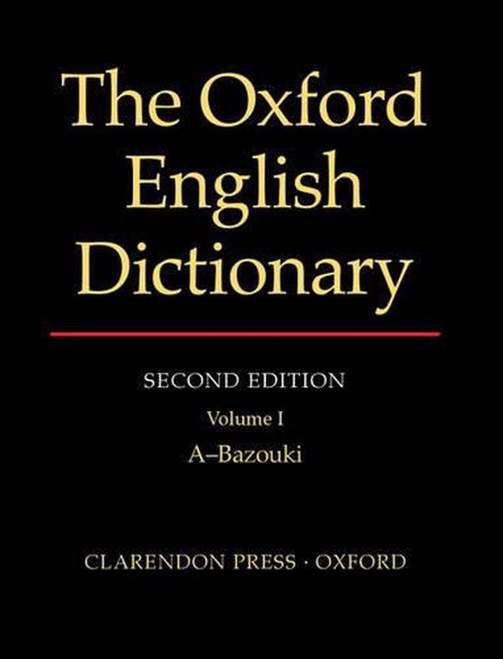oxford dictionary of english