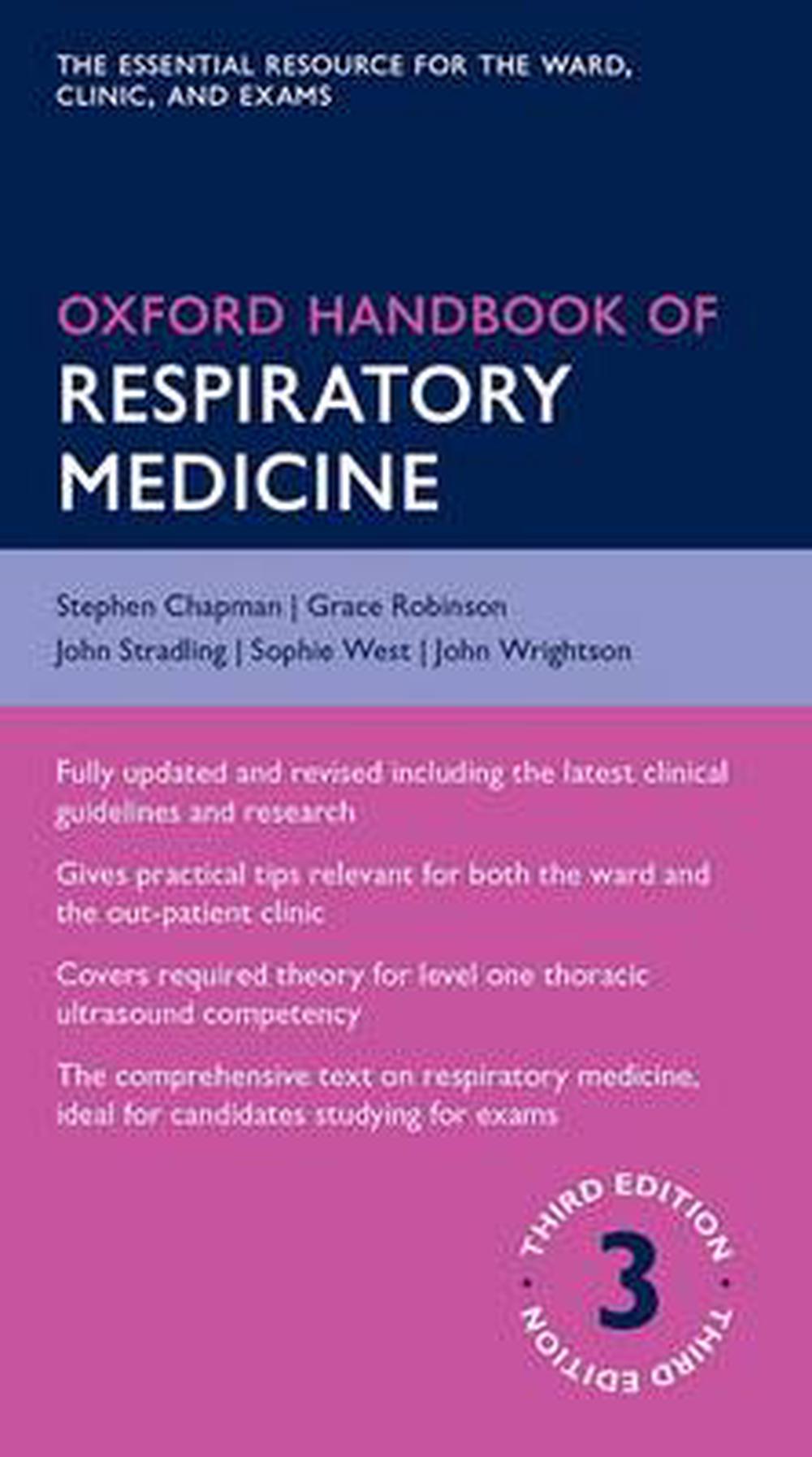 Oxford Handbook Of Respiratory Medicine By Stephen Chapman, Paperback ...