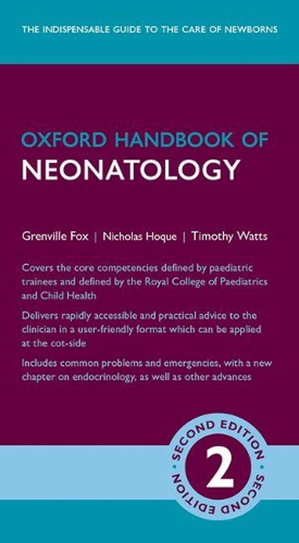 Oxford Handbook of Neonatology, 9780198703952