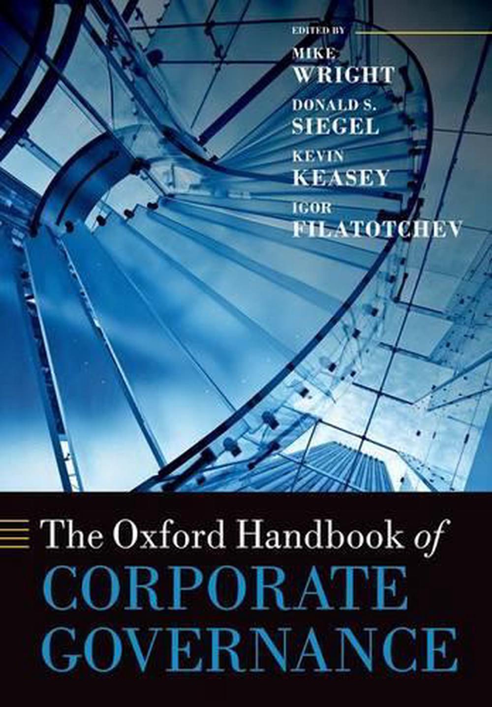 The Oxford Handbook of Corporate Governance, 9780198708810