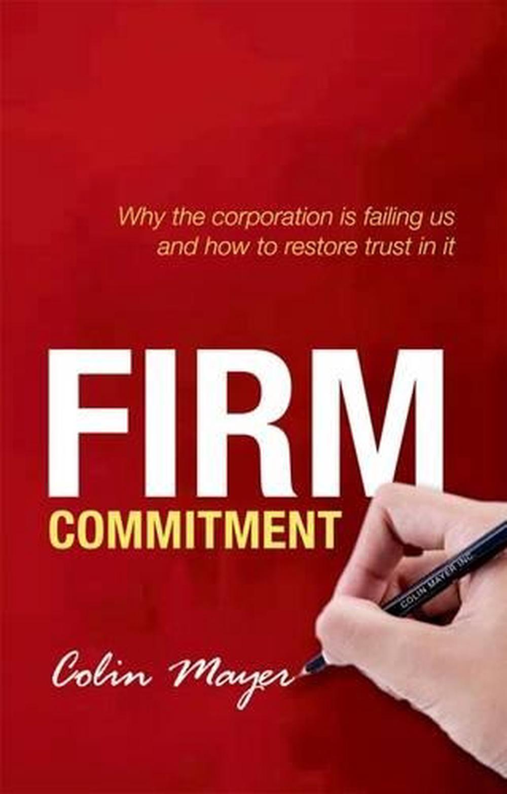 Firm Commitment, 9780198714804