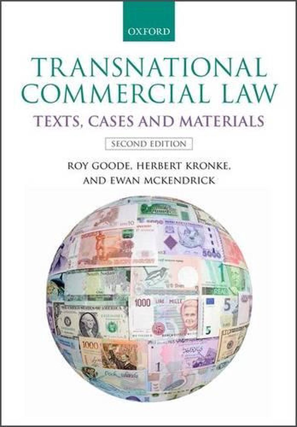 Transnational Commercial Law, 9780198735441