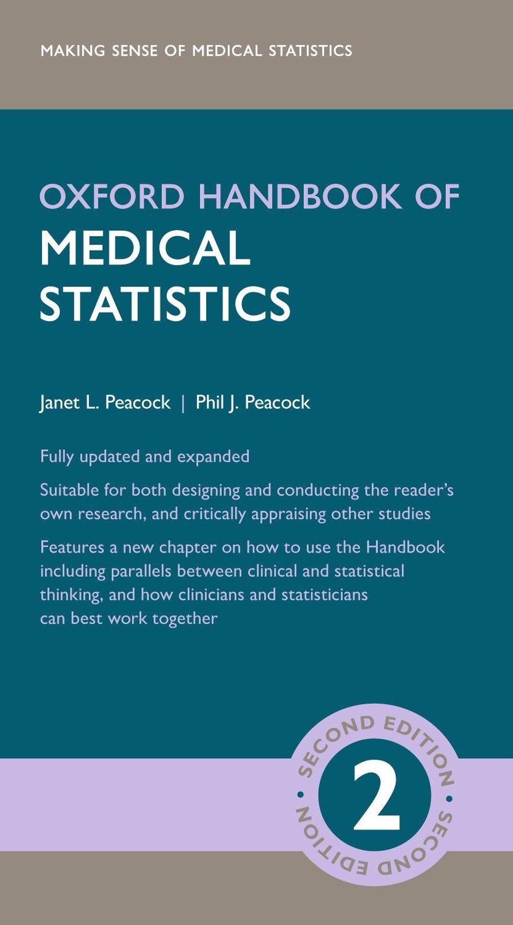 Oxford Handbook of Medical Statistics, 9780198743583