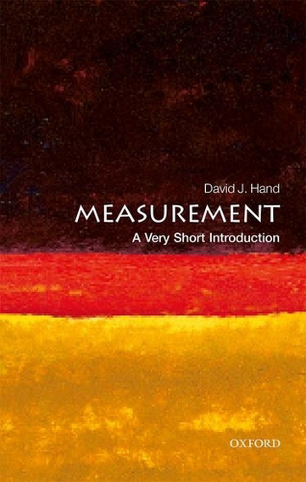 Measurement, 9780198779568