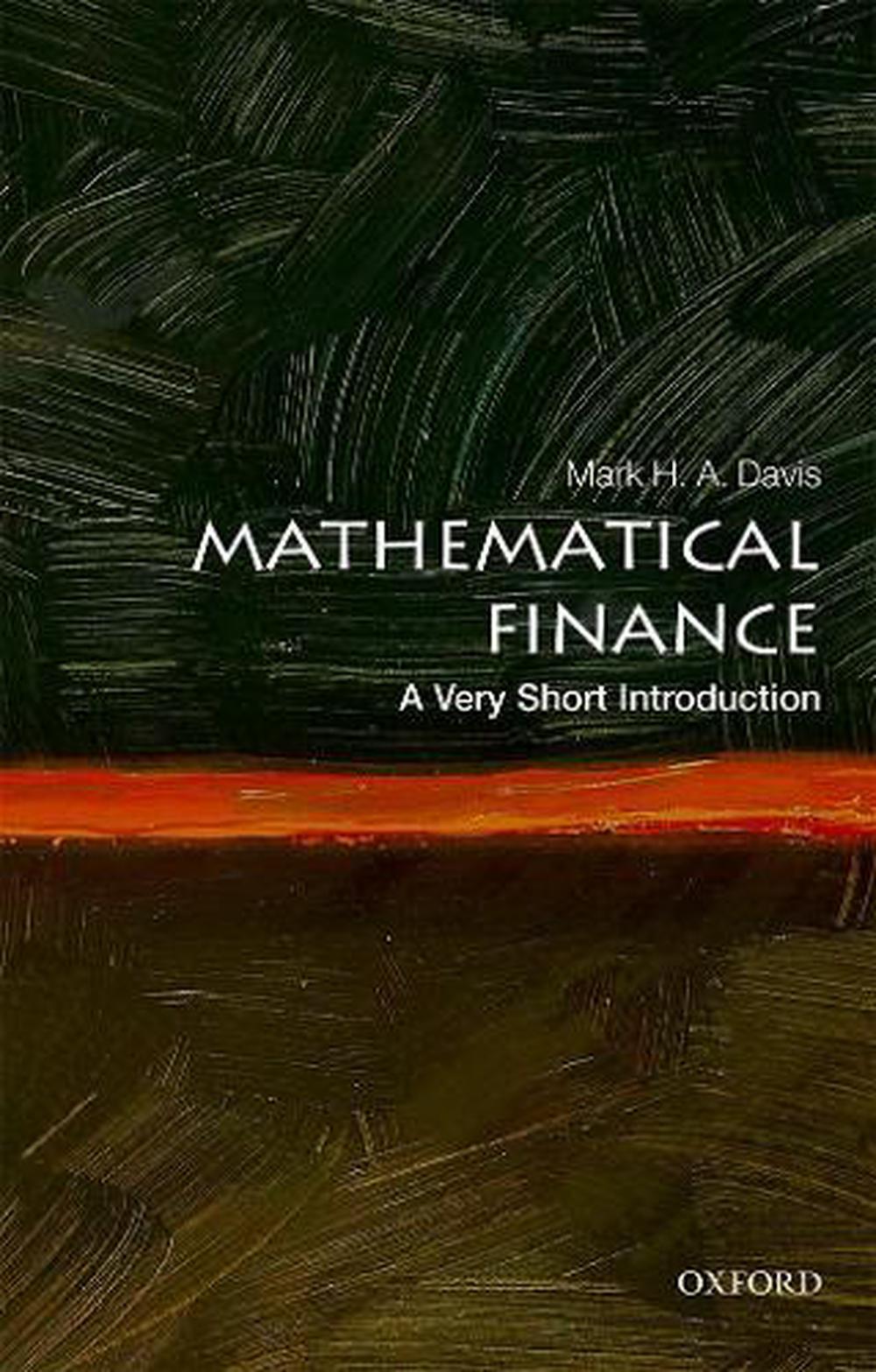 Mathematical Finance, 9780198787945