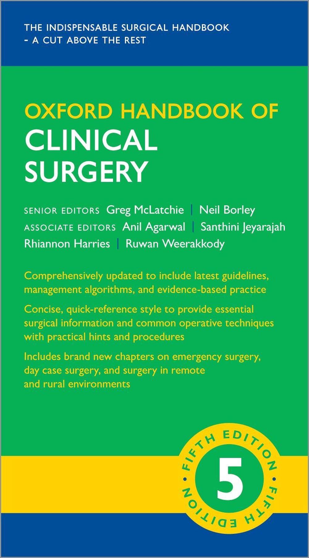 Oxford Handbook of Clinical Surgery, 9780198799481