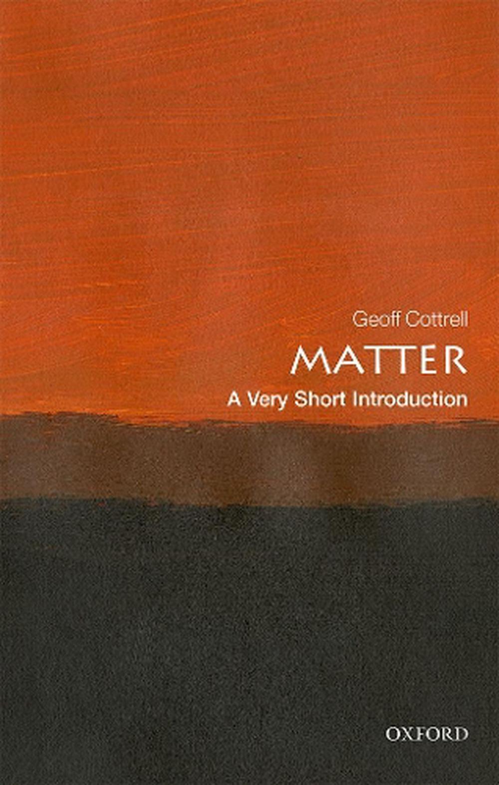 Matter, 9780198806547