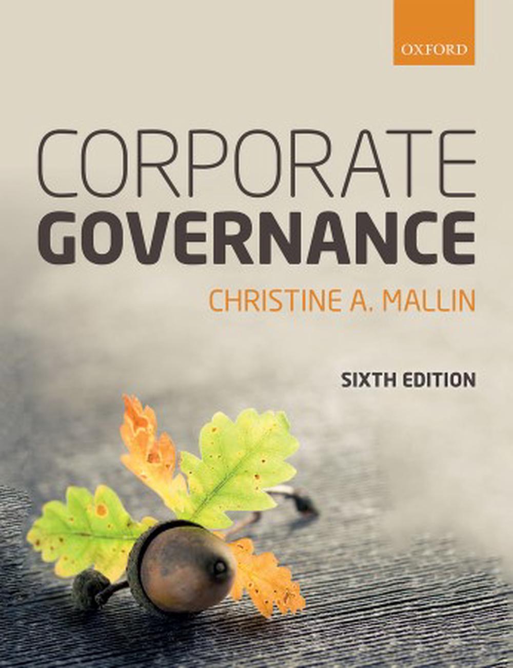 Corporate Governance, 9780198806769
