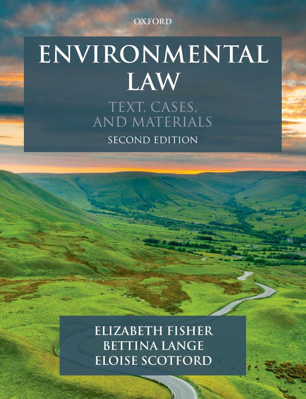 Environmental Law, 9780198811077