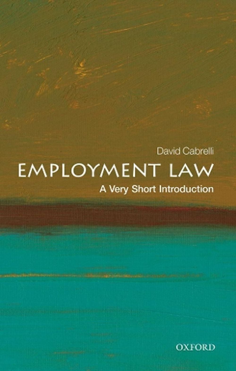 Employment Law by David Cabrelli - ISBN: 9780198819240