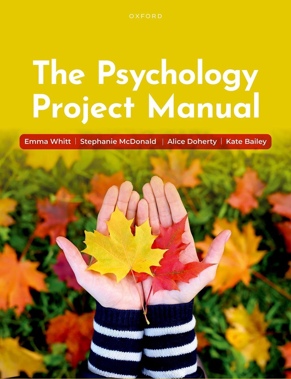 The Psychology Project Manual, 1st Edition by Emma Whitt, Paperback ...