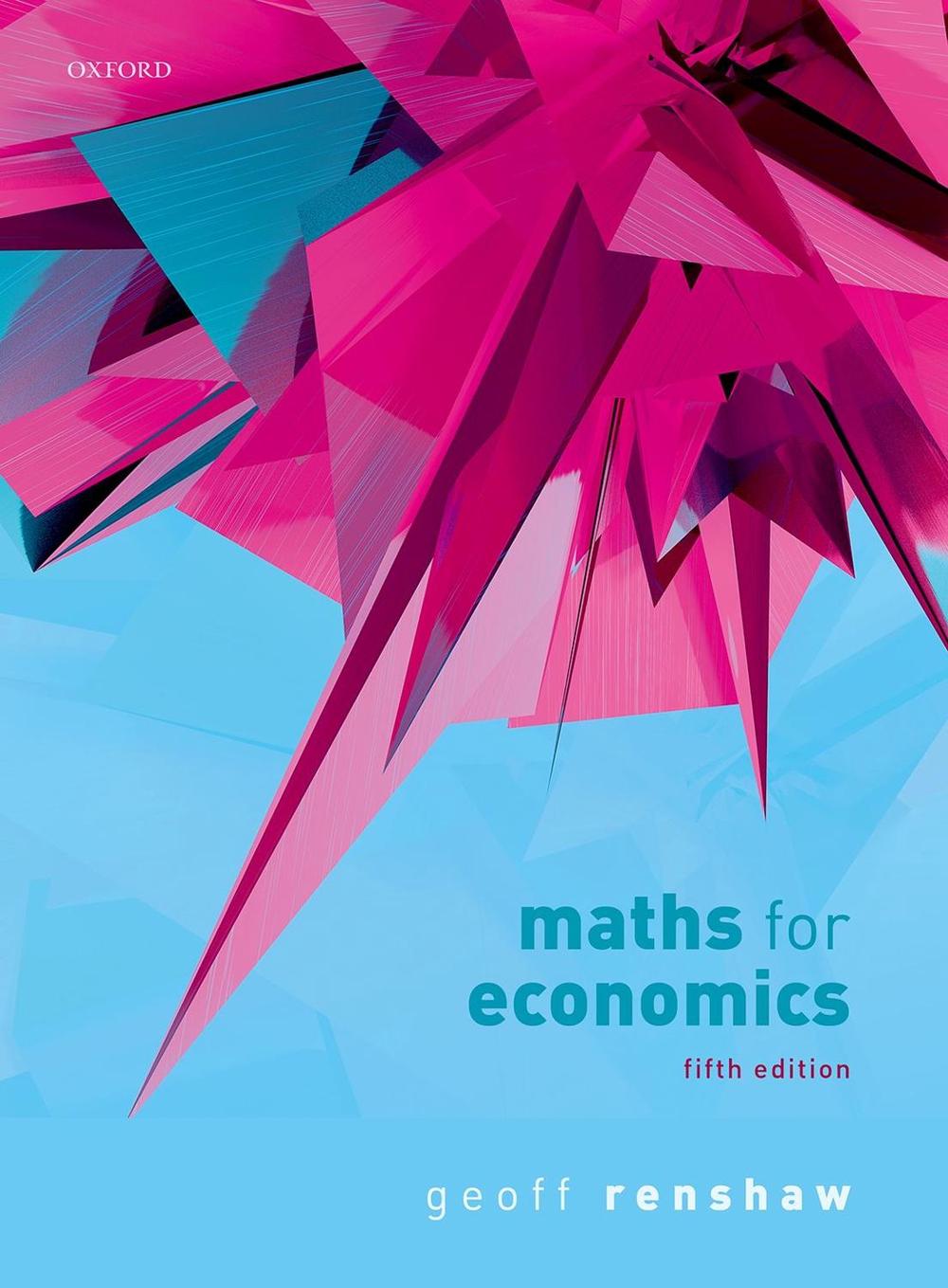 Maths for Economics, 9780198839507